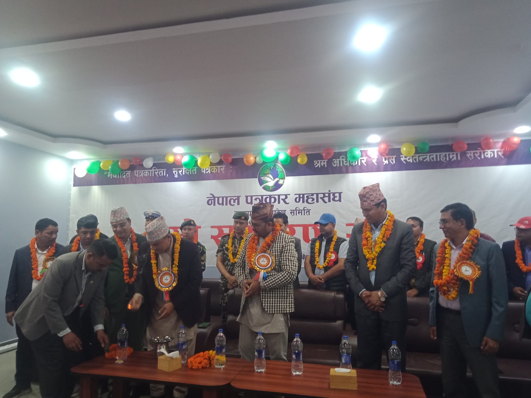 नेपाल पत्रकार महासंघ सुदूरपश्चिमको साधारण सभा शालिना बाटीकामा सुरु